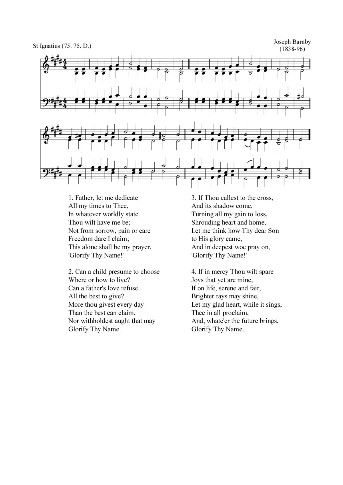 Father, let me dedicate - Page 1