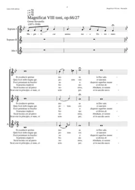 Magnificat VIII toni op.66/27