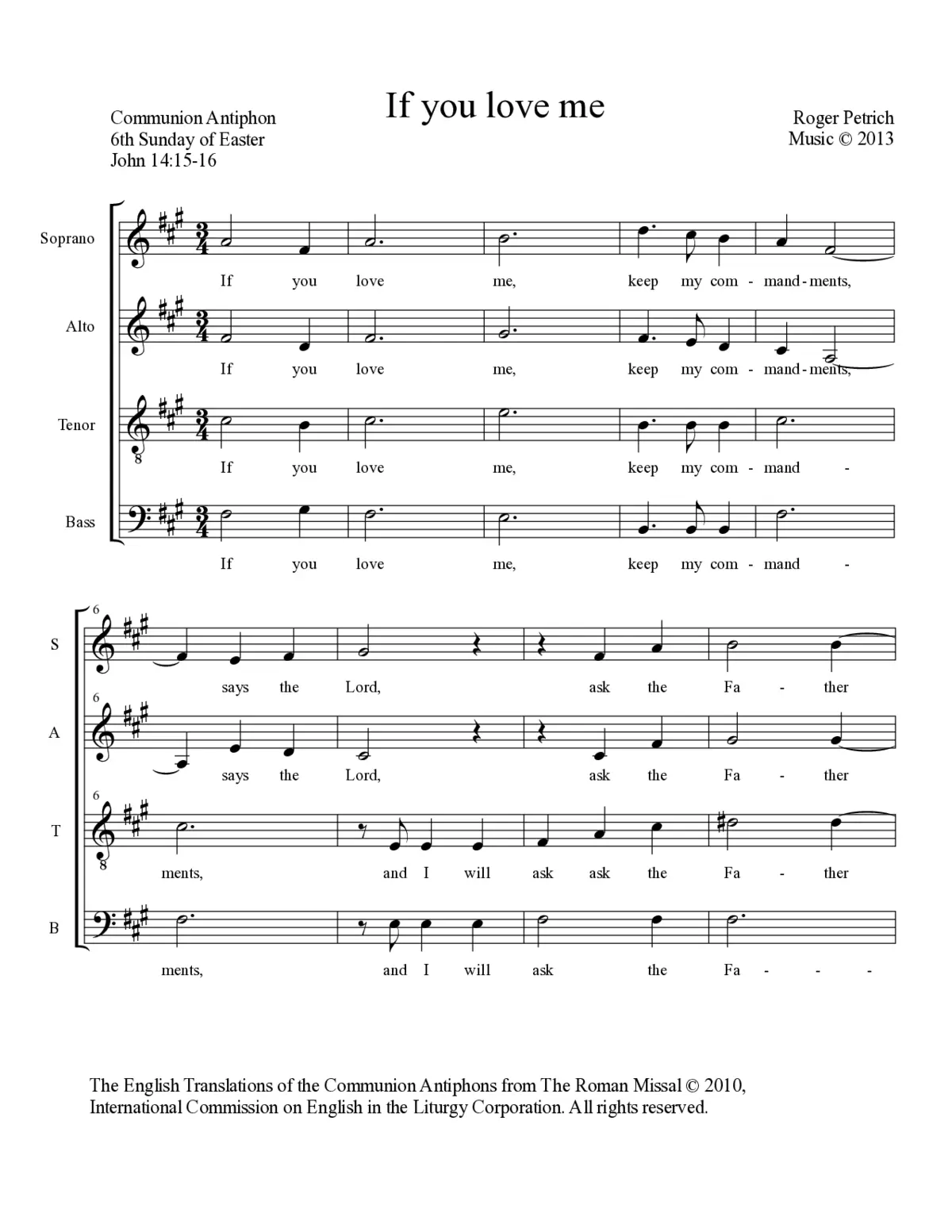 If you love me - Page 1