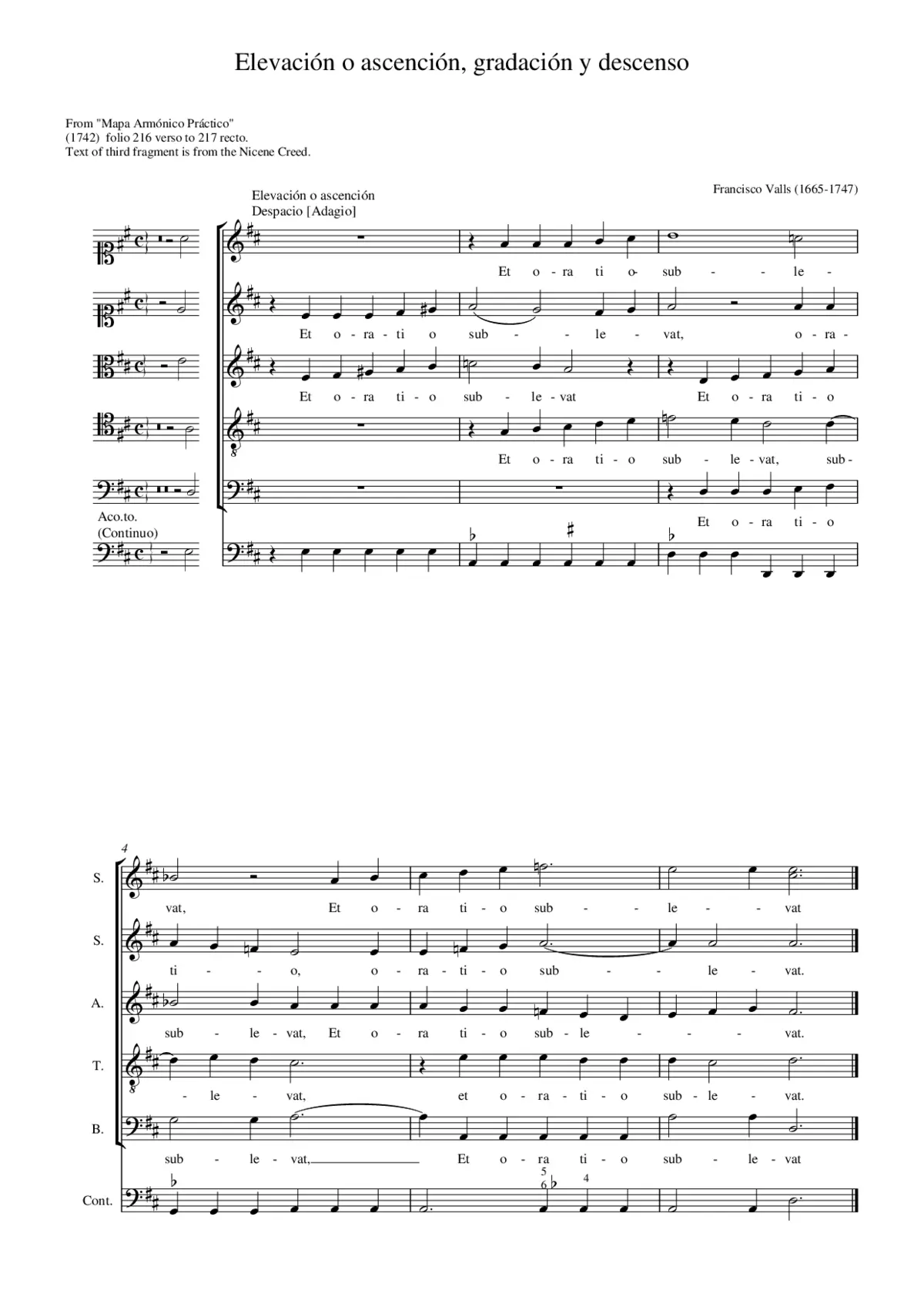 Elevación o ascención, gradación y descenso - Page 1