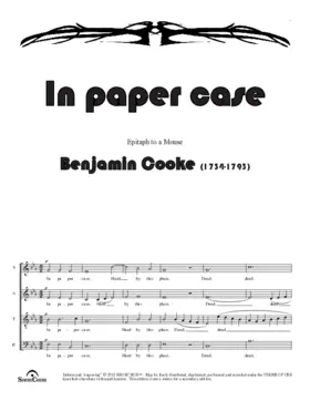 Epitaph on a Dormouse