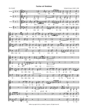 Factus est Dominus firmamentum