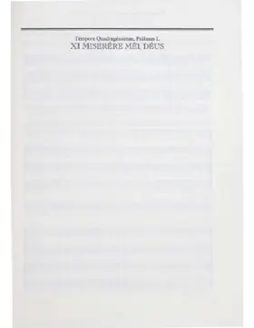 Miserere mei, Deus