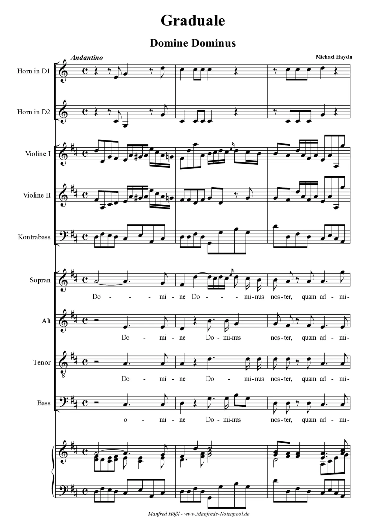 Graduale Domine Dominus - Page 1