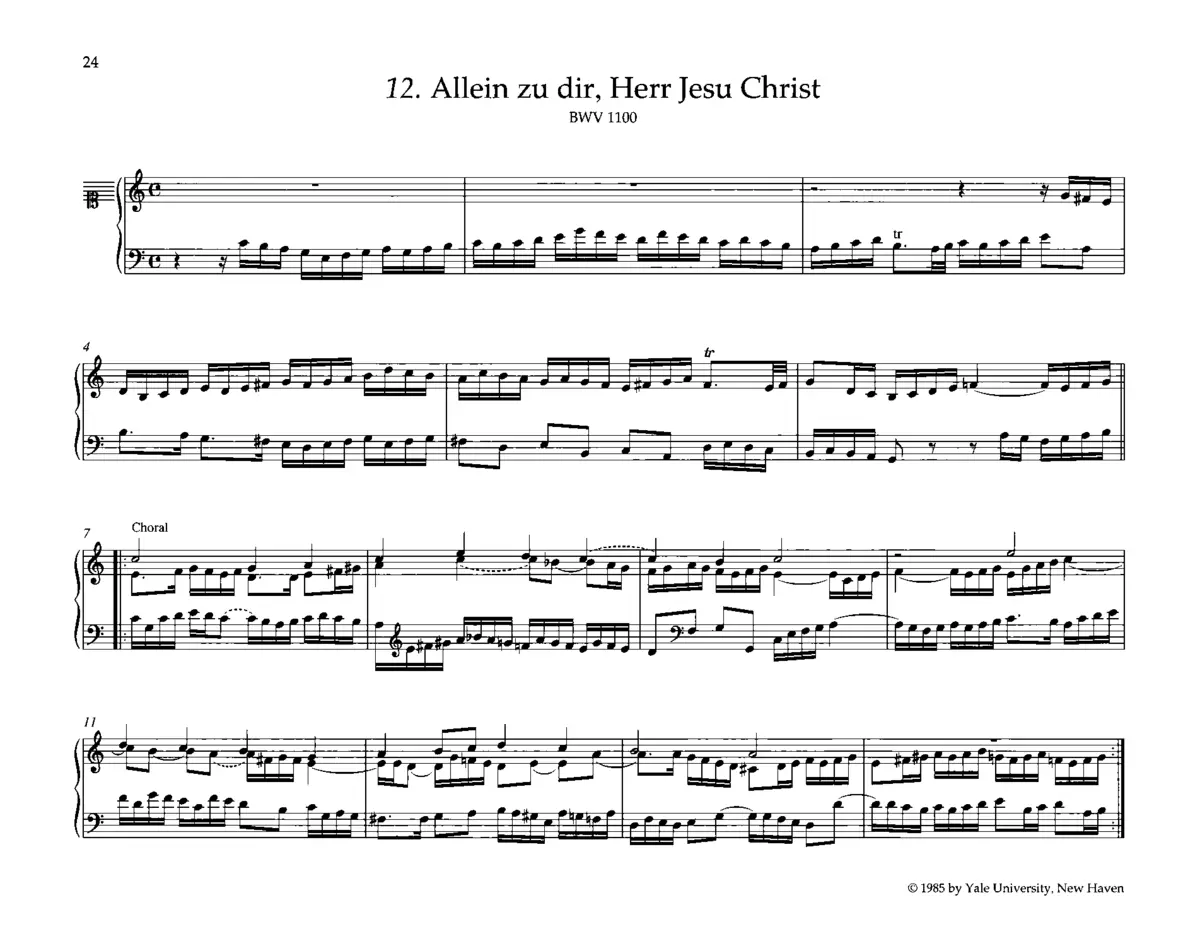 Allein zu dir, Herr Jesu Christ - Page 1