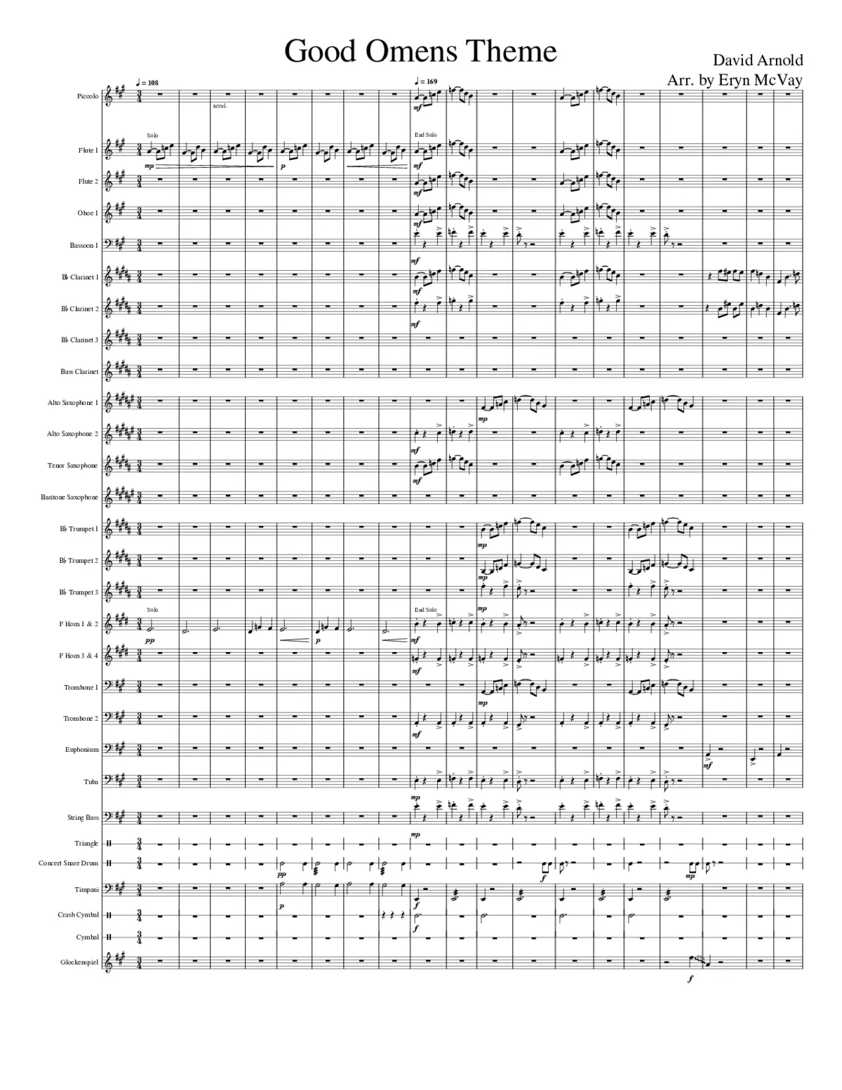 good omens - main theme - Page 1