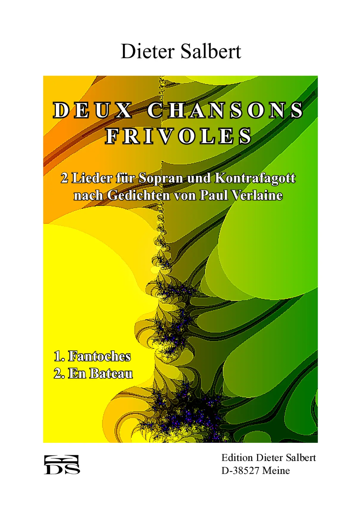 Deux Chansons Frivoles - Page 1