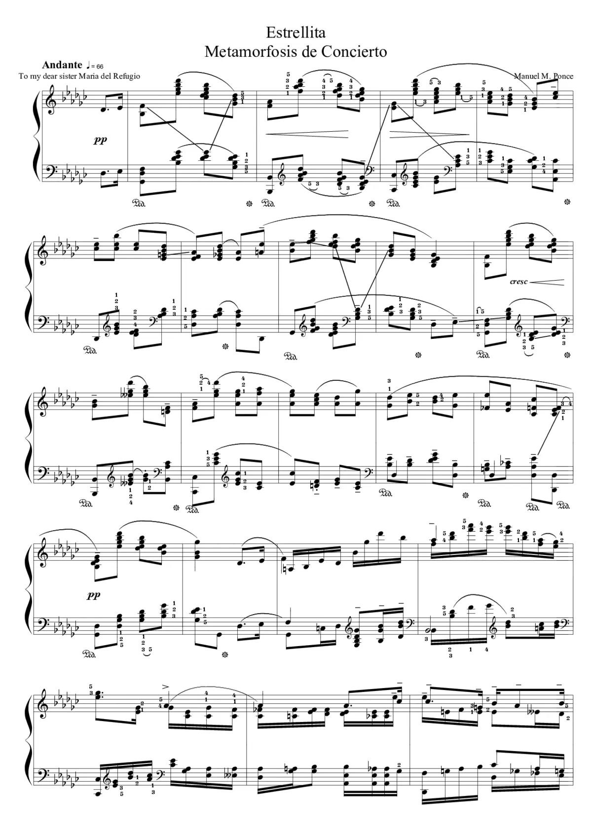 Metamorfosis de Concierto - Page 1