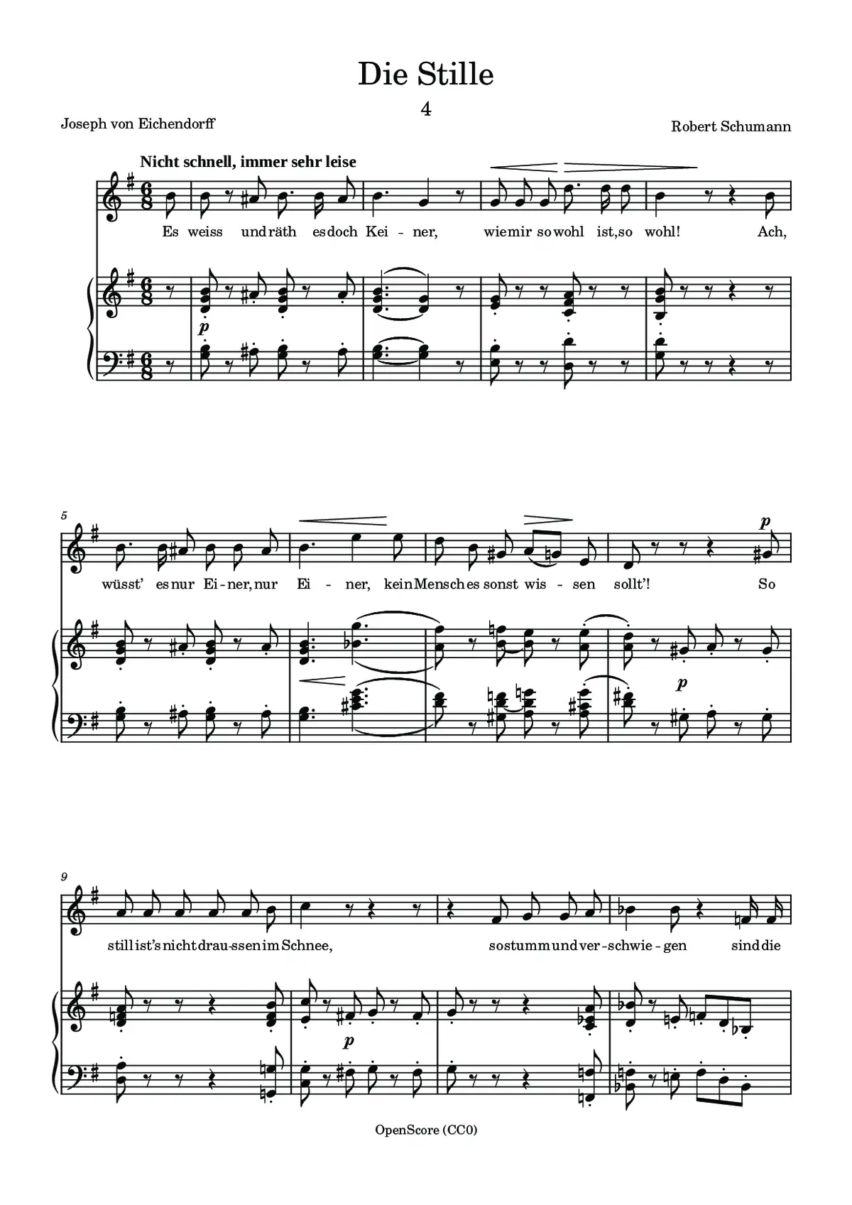 Die Stille - Page 1