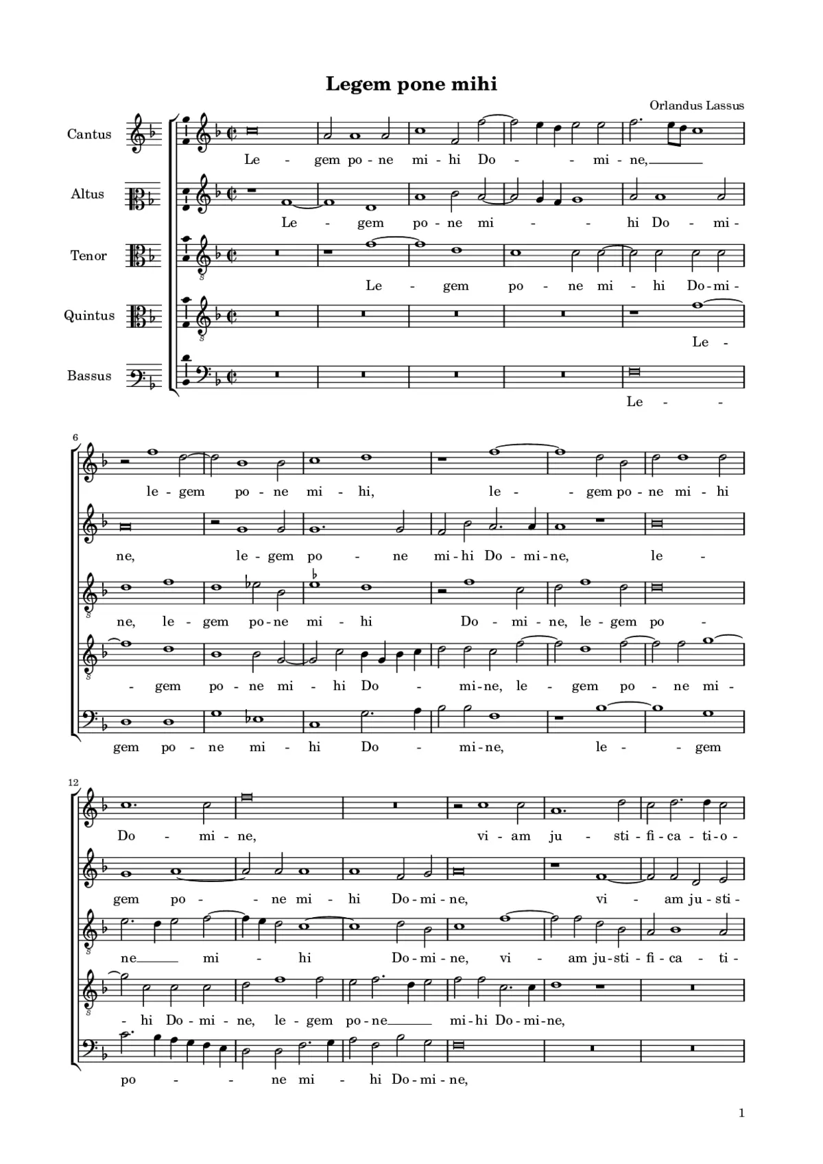 Legem pone mihi - Page 1