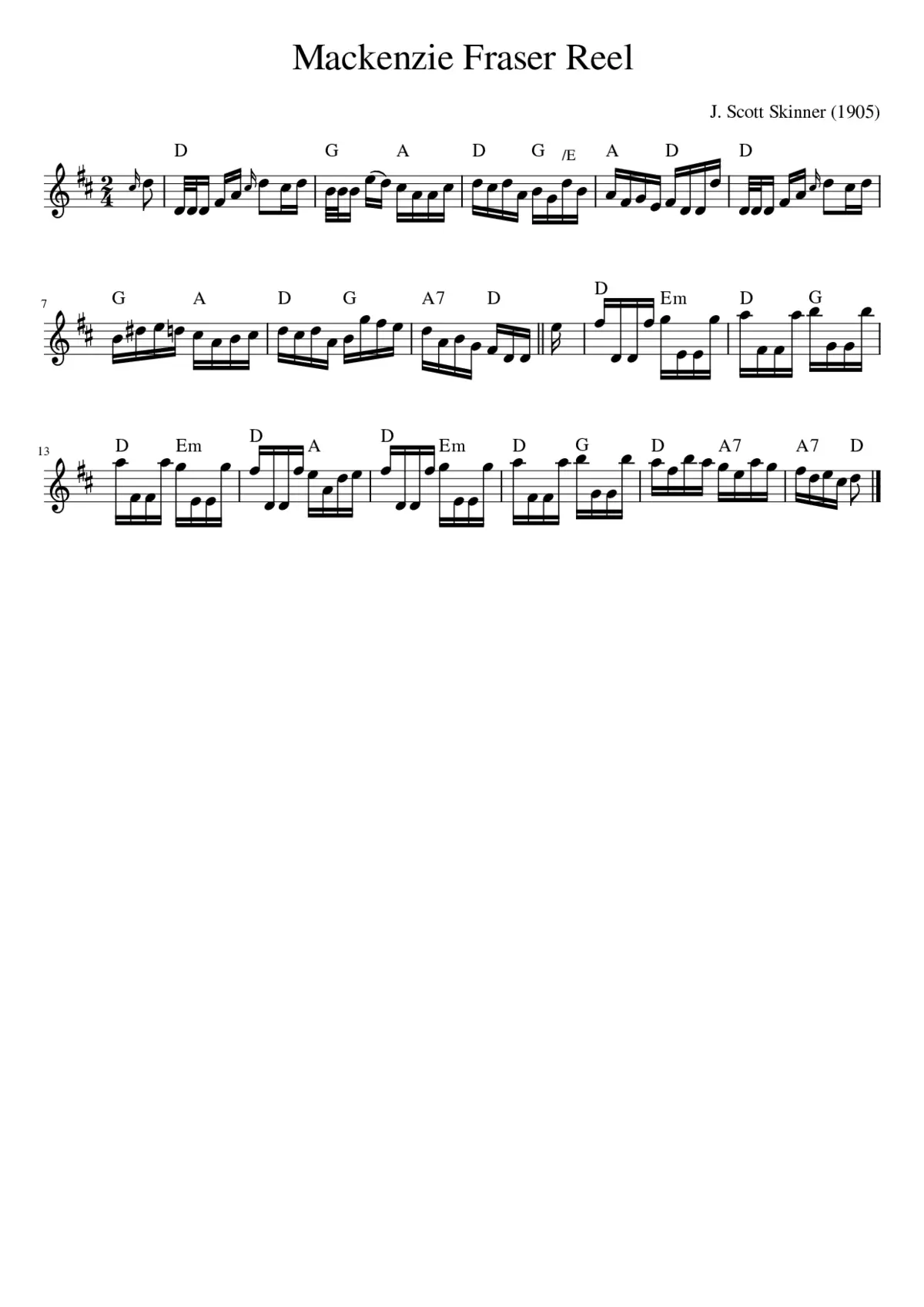 Ann Fraser MacKenzie - Page 1