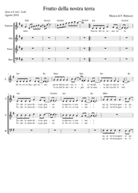 frutto della nostra terra