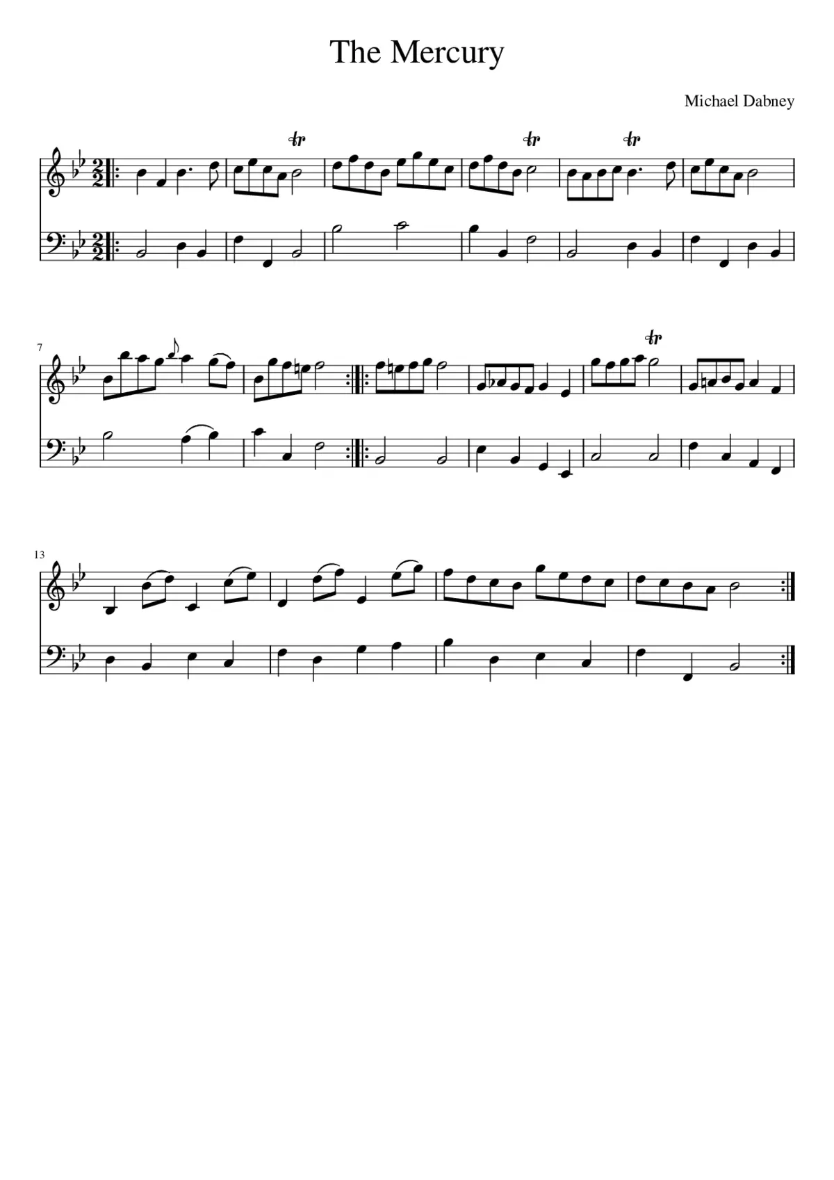 The Mercury - Page 1