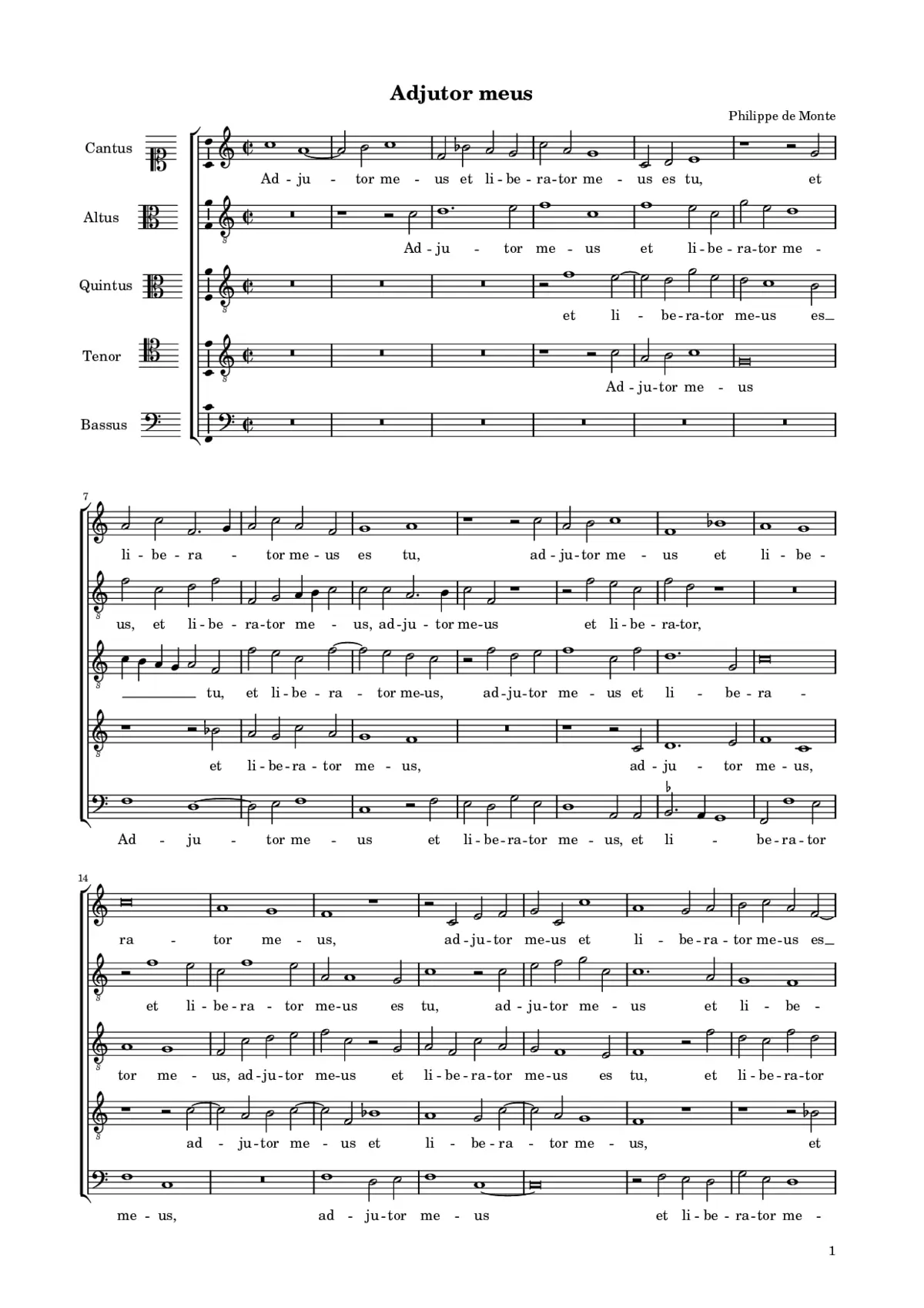 Adjutor meus - Page 1