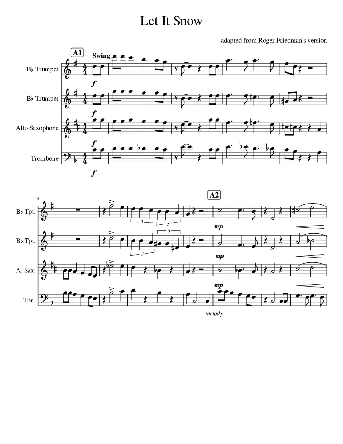 let it snow - Page 1