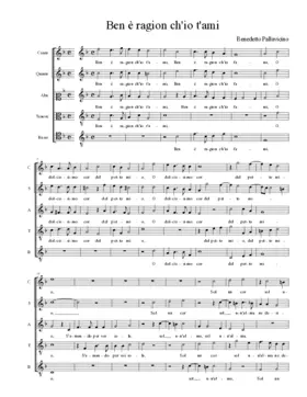 Ben è ragion ch'io t'ami
