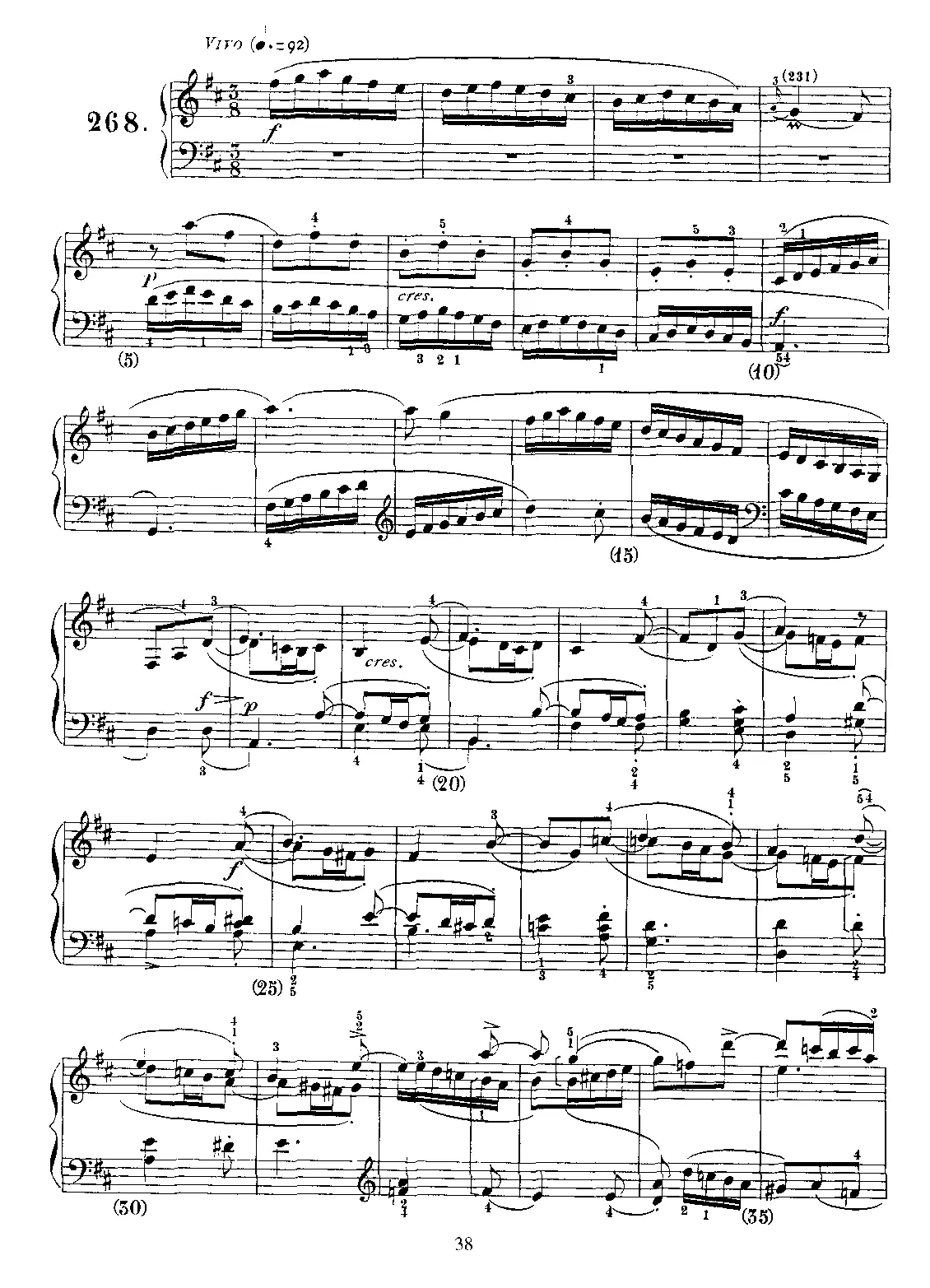 Keyboard Sonata in D major - Page 1