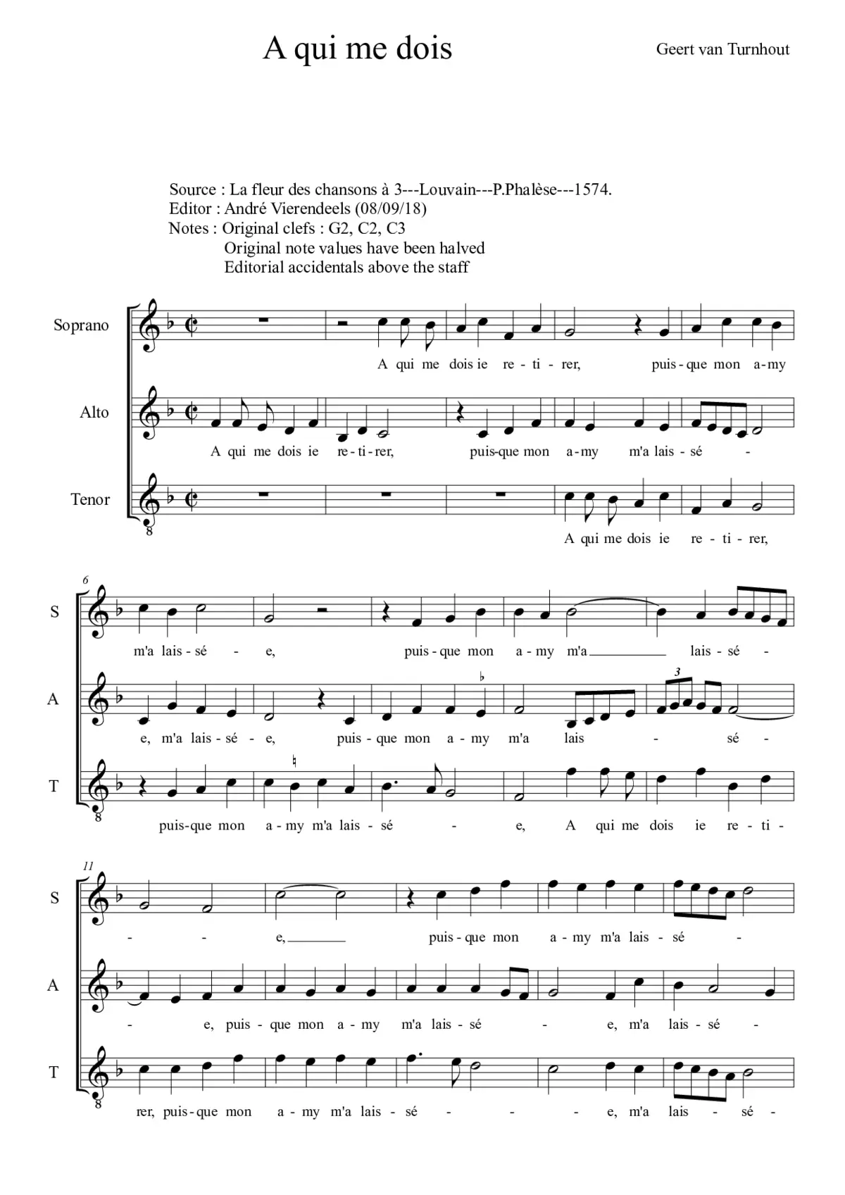 A qui me dois - Page 1