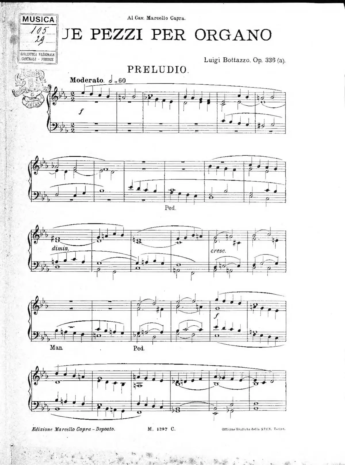 2 Pezzi per Organo - Page 1