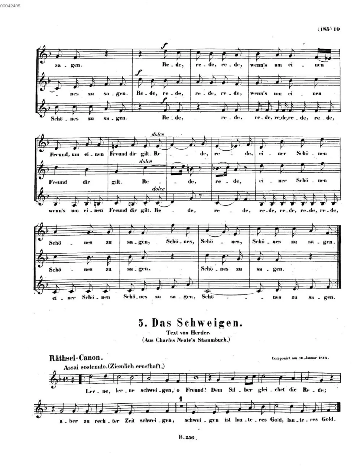 Das Schweigen - Page 1