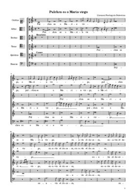 Pulchra es o Maria virgo