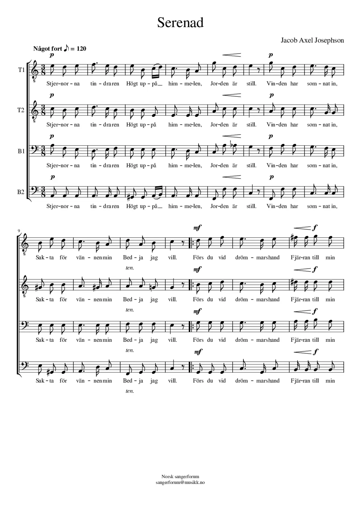 Serenad - Page 1