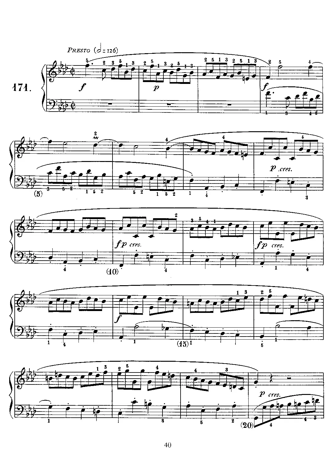 Keyboard Sonata in F minor - Page 1