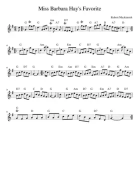 Miss Barbara Hay's Favorite