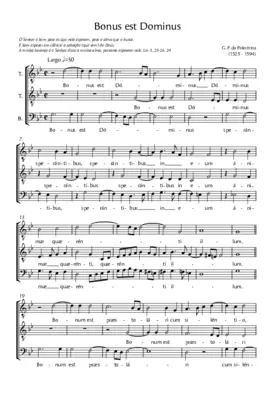 Bonus est Dominus