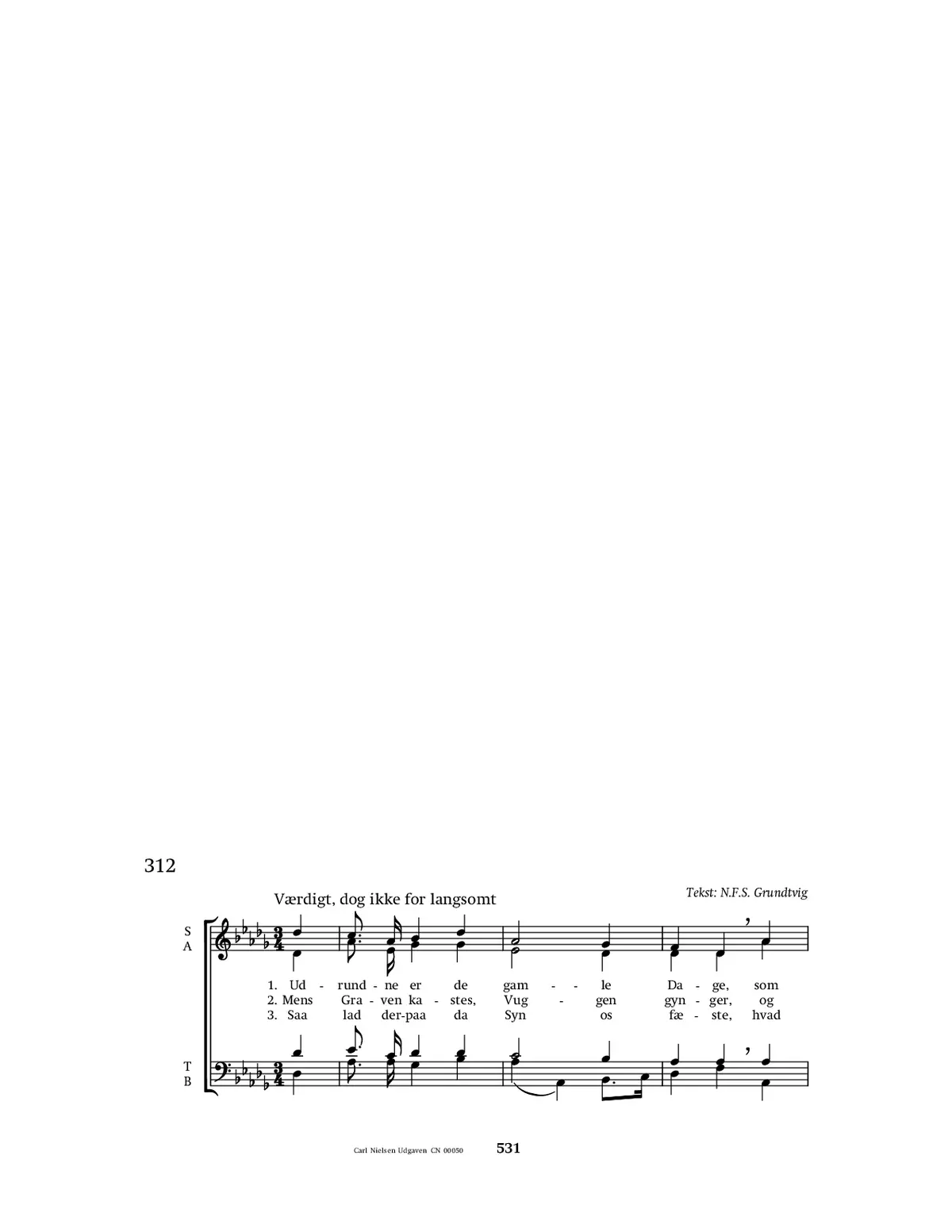 Tyve folkelige Melodier - Page 1