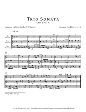 Trio Sonata in D major