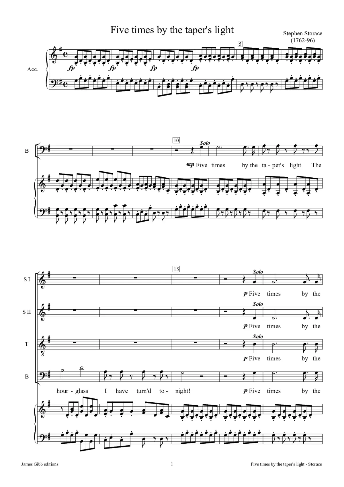 Five times by the taper's light - Page 1