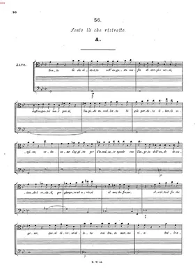 Sento là che ristretto, HWV 161a