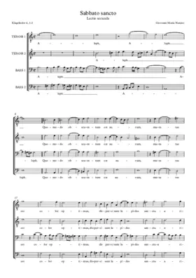 Sabbato sancto (Lectio II)