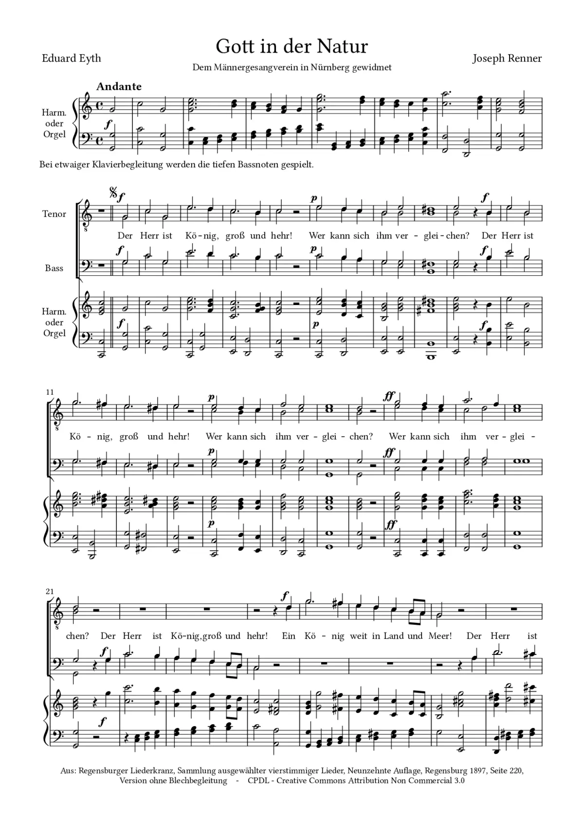 Gott in der Natur - Page 1