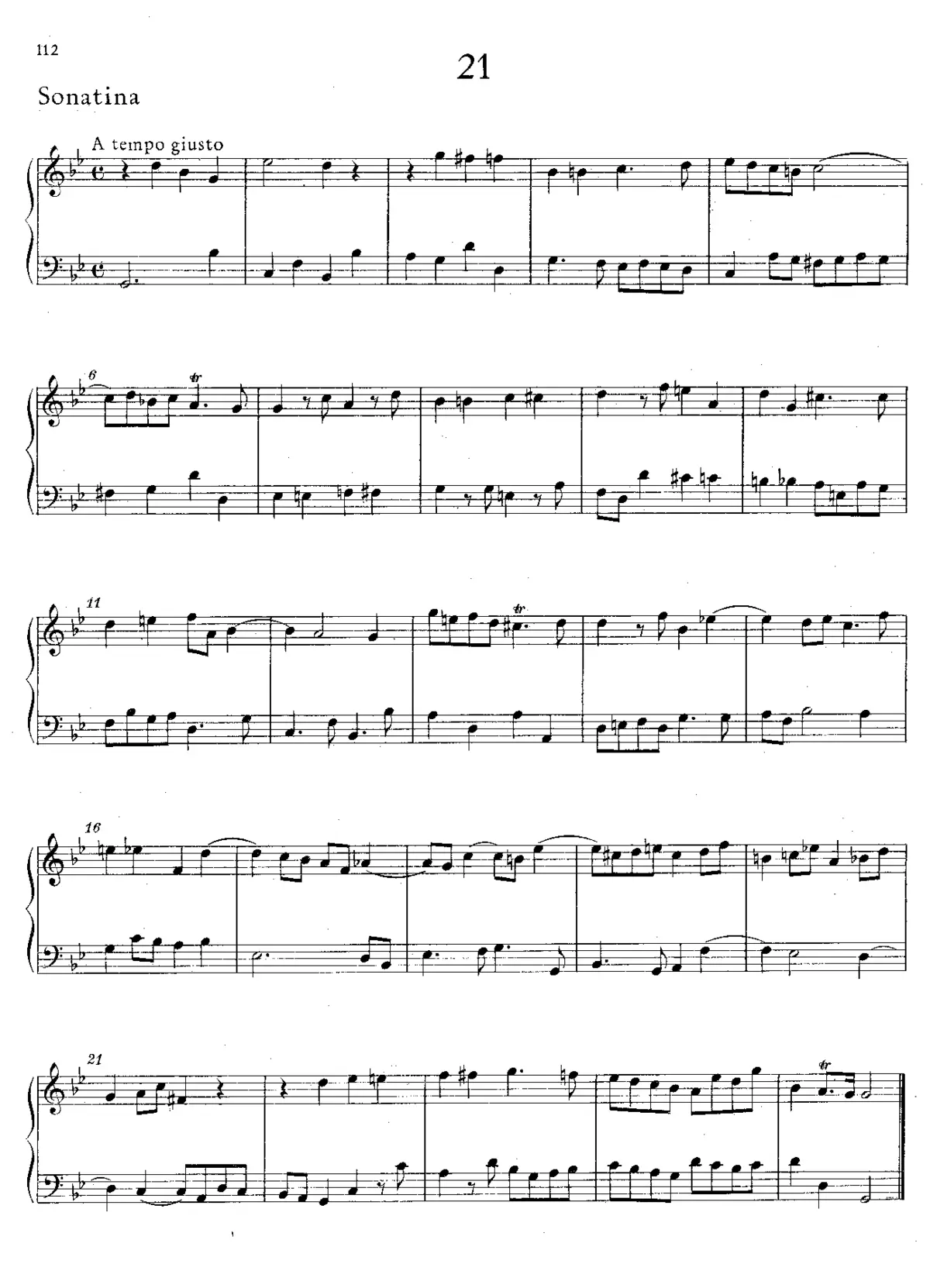Sonatina in G minor - Page 1