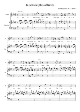 Je sens le plus affreux dégoût