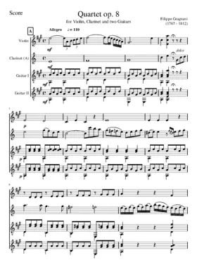 Quartet in A major