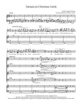 Fantasia on Christmas Carols