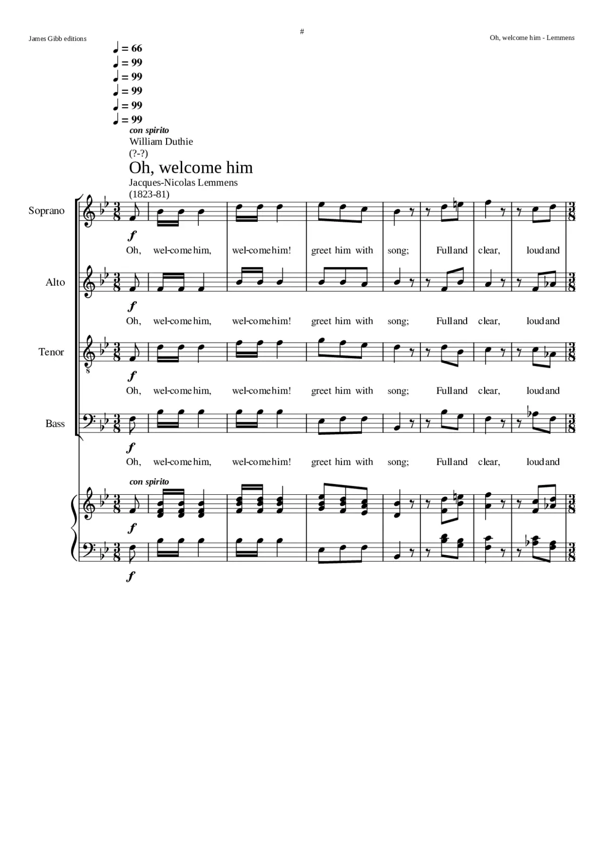 Oh welcome him! - Page 1