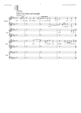 God is our hope and strength