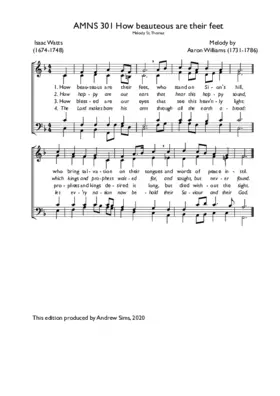 How beauteous are their feet