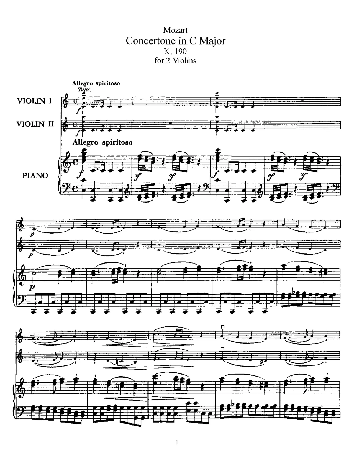 Concertone - Page 1