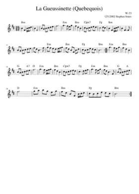 La Gueussinette (Quebequois)