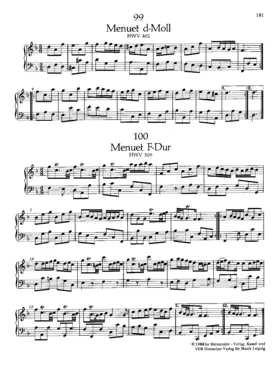 Minuet in F major