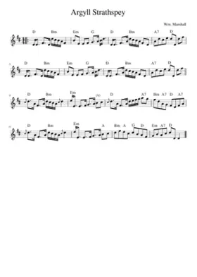 Argyll Strathspey