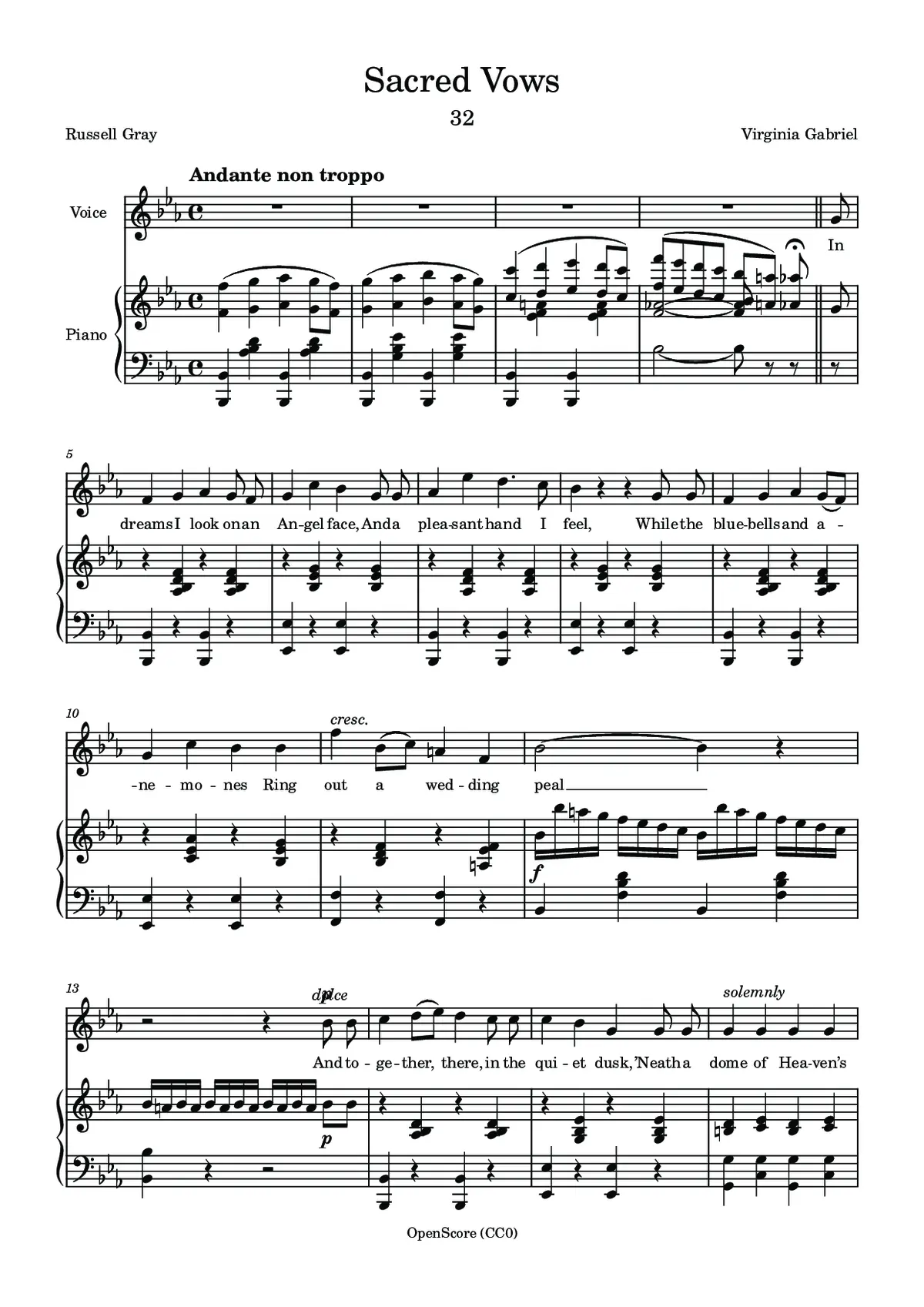 Sacred Vows - Page 1