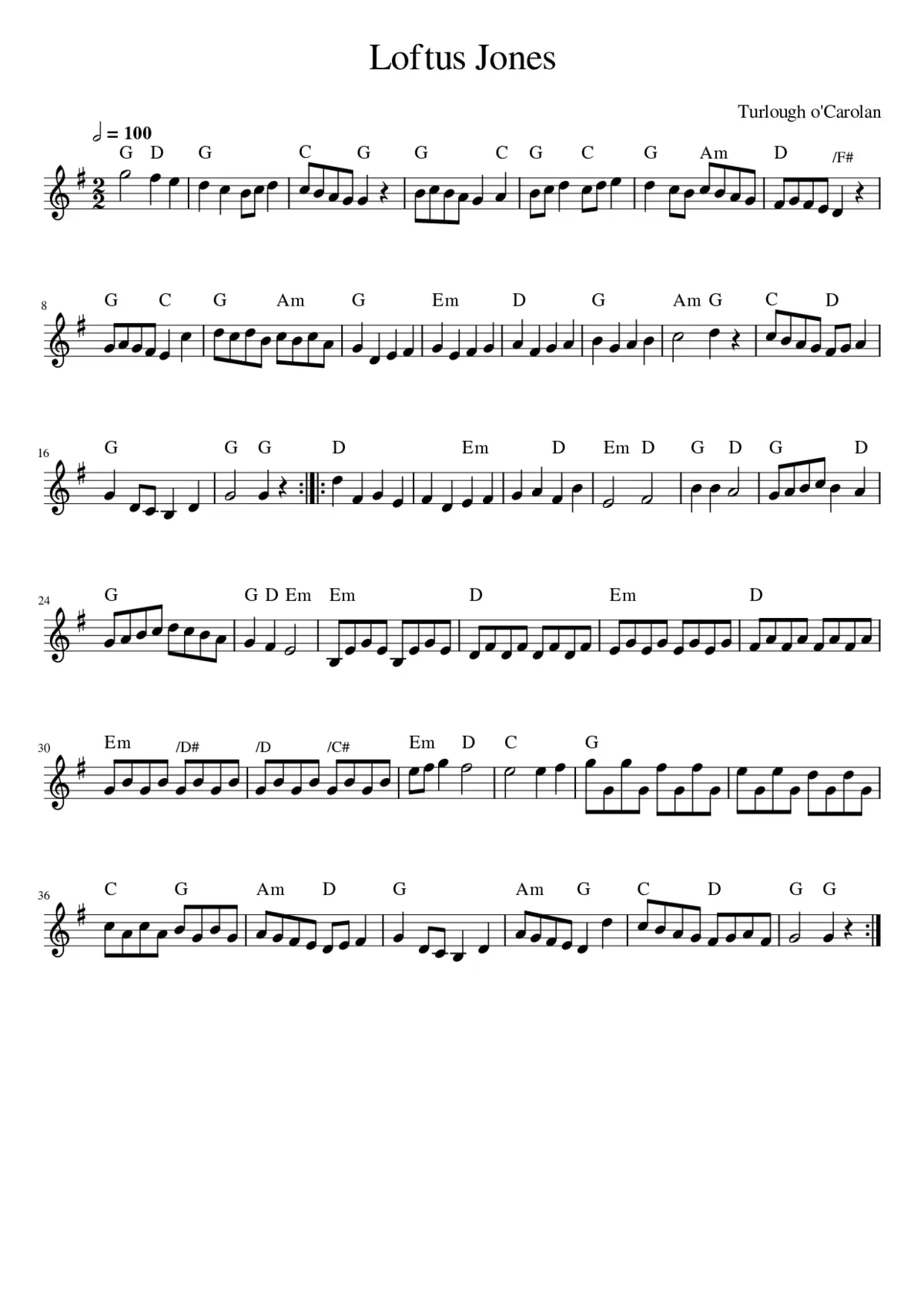 Loftus Jones - Page 1