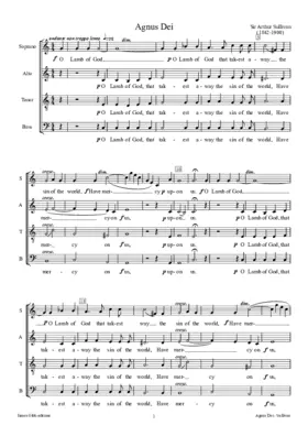 Agnus Dei (O Lamb of God)