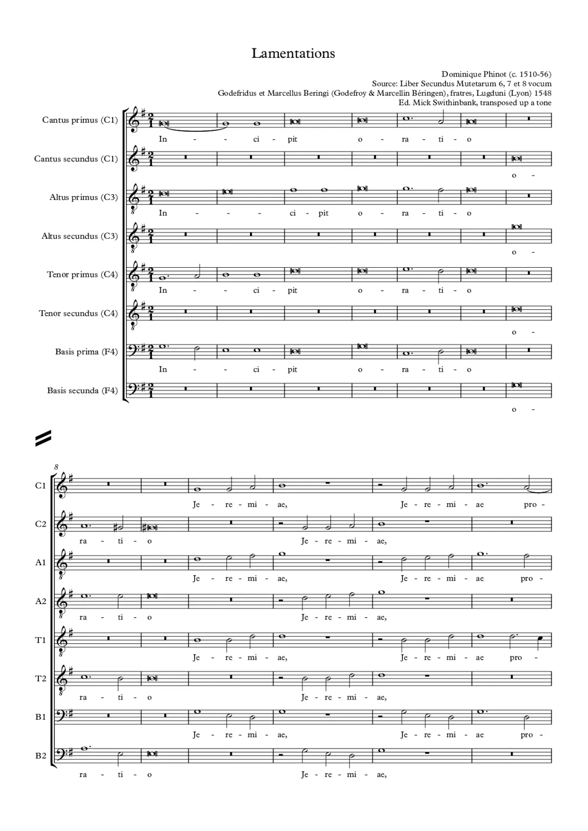 Lamentations - Page 1